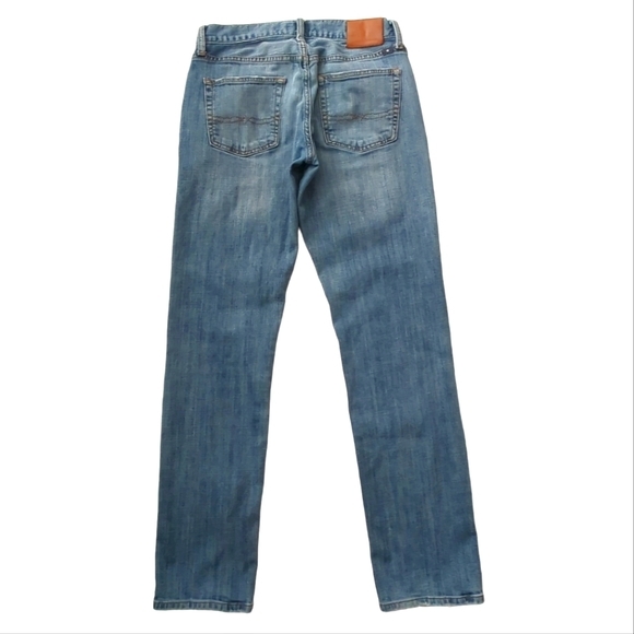 Lucky Brand 221 Original Straight Jeans size 30 X 34 (32) Medium Blue Denim Wash - Picture 2 of 11